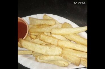 ||French fries at home || market jaisa French fries bnaye ghr pe #recipe #food #foodie #youtube