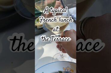 What we eat in normal French Restaurant
