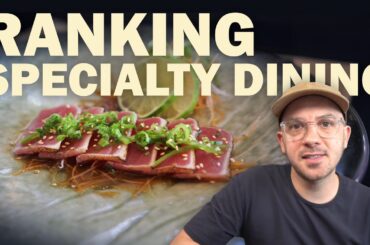 Ranking Koningsdam Specialty Dining | Holland America Line