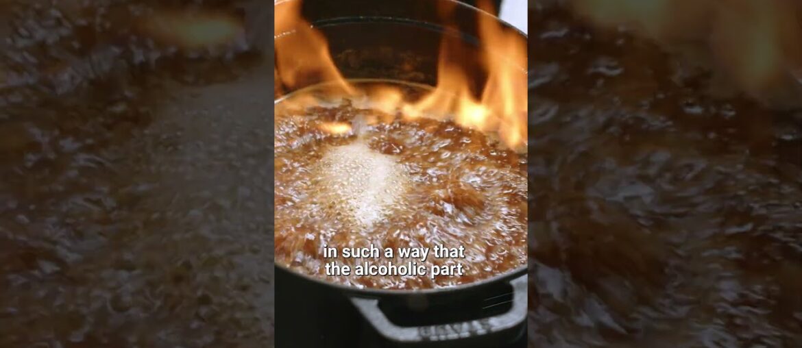 Vin Jaune Sauce in a 3 Michelin French Restaurant - George Blanc***