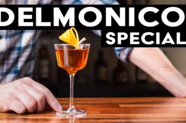 The oldest fine dining cocktail in America! The DELMONICO SPECIAL