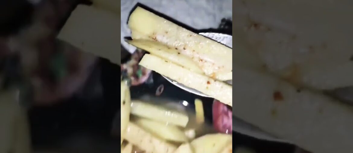 Crispy and tasty French fries homemade  recipy #yummy #cookingathome #tastyfood #simplebites #food