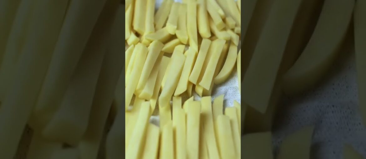 Easy Crispy French Fries #viralvideo #viralshorts