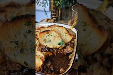 French Onion Pot Roast #veganrecipes #food #recipe #cooking #dinner #shorts #veganfood #dinnerideas