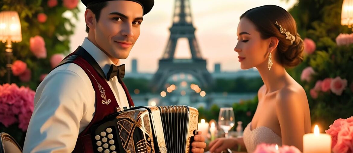 3 Hour | Accordion Soothing Romantic Music | COPYRIGHT FREE
