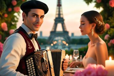 3 Hour | Accordion Soothing Romantic Music | COPYRIGHT FREE