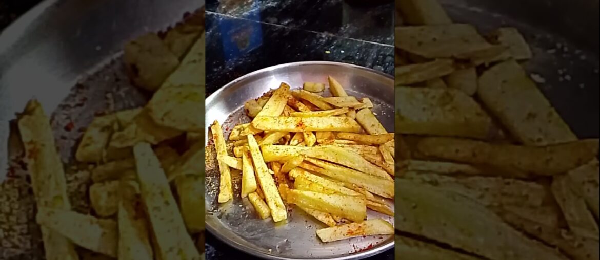 crispy and tasty french fries recipe