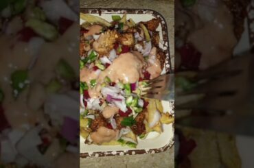 Loaded  chicken french fries  recipe by @saagshaag #ytshort #food