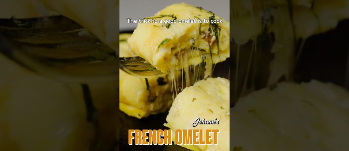 How to make BEST French Omelet at home #recipe #shorts #shortsvideo #fyp #foodstagram #easyrecipe