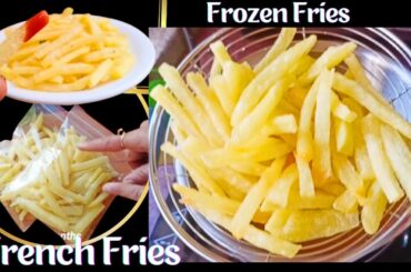 French Fries Recipe l Crispy French Fries l How To Make Frozen Fries Taste Homemade
