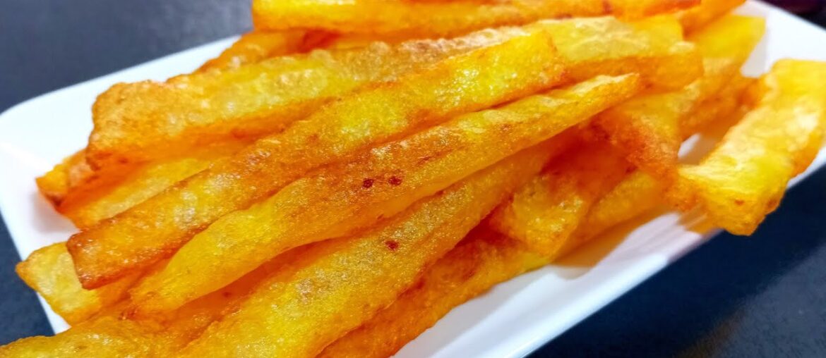 Crispy French Fries at Home | Delicious Potato Sticks | Potato recipes!