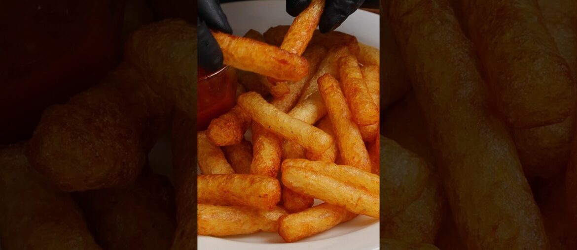 Crispy french fries #potato #asmr