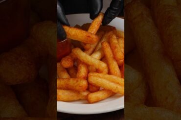 Crispy french fries #potato #asmr