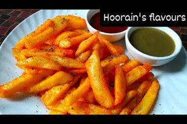 French fries recipe,Iftar recipe,Quick Iftar recipe, Easy snacks recipe, potato fries,aloo k nashta