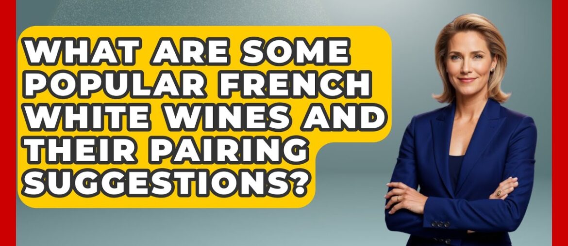 What Are Some Popular French White Wines and Their Pairing Suggestions? - France Fact File