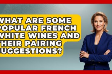 What Are Some Popular French White Wines and Their Pairing Suggestions? - France Fact File