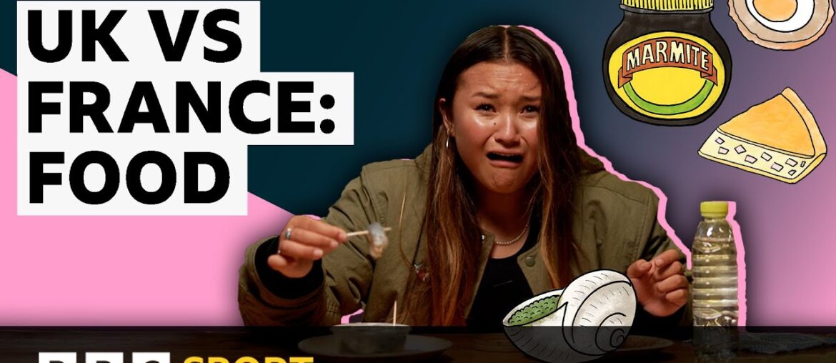 'Do people actually eat this?!' Sky Brown rates UK vs French food | Paris 2024 Olympics | BBC Sport