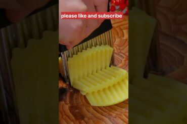 aloo ke crispy french fries # perfact french fries#shortvideo# viralshort