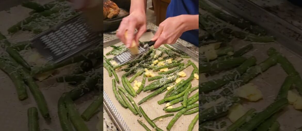 GLORIOUS Garlicky Green Beans #shorts#greenbeansrecipe#greenbeansrecipehealthy#greenbeansrecipeoven