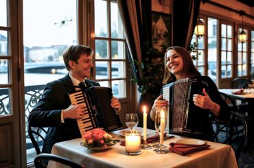 6 Hour | Accordion Soothing Romantic Music | COPYRIGHT FREE