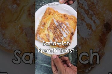 New Way French Toast Sandwich Recipe #Shorts #Sandwich