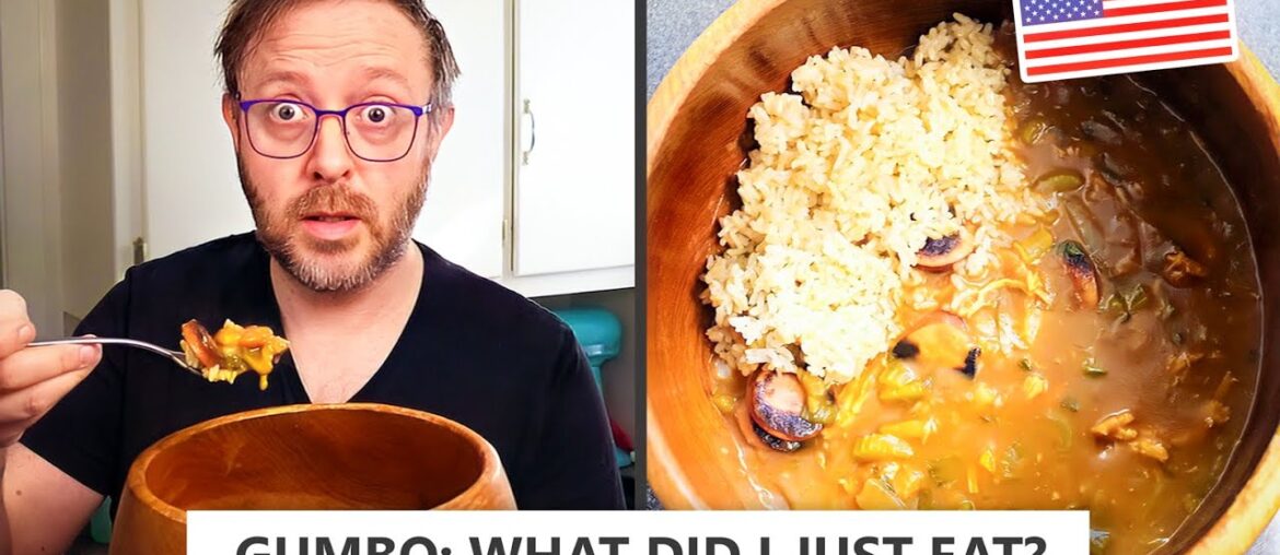 Tasting American Gumbo For the First Time | British Verdict