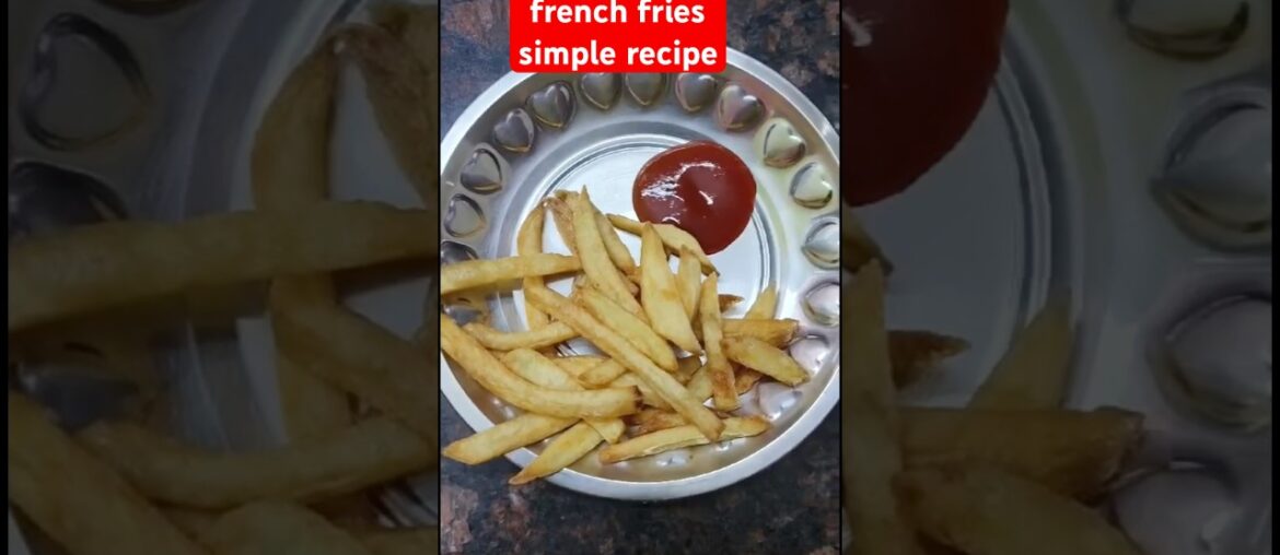 french fries easy recipe #shorts#vedharvicreations #viral#usefultips#ytshorts#yt