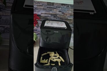French fries in air fryer | Frozen french fries | pommes in air fryer #shorts
