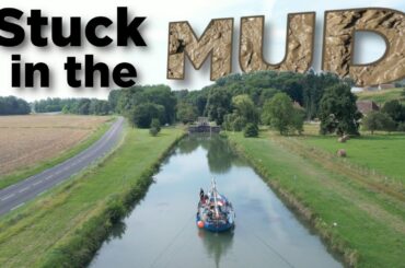 Running Aground HARD in the FRENCH CANALS