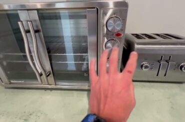 Elite Gourmet ETO 4510M French Door 47 5Qt, 18 Slice Convection Oven 4 Control Knobs Review