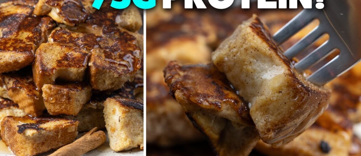 Protein French Toast Pancakes | A Healthier Scrambled Twist! Protein French Toast Pancakes | A Healthier Scrambled Twist!