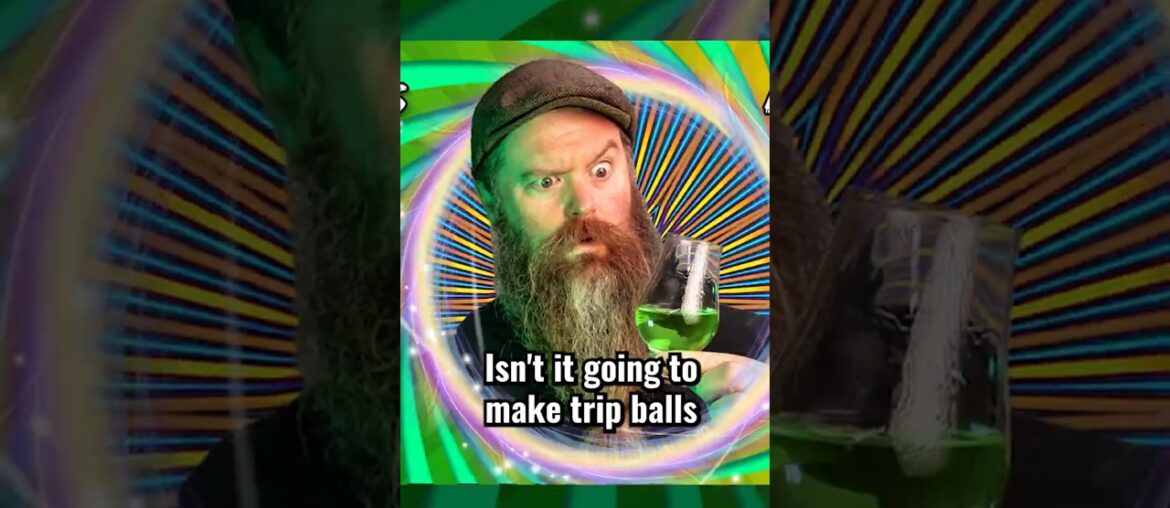 Historic Absinth Makes You Trip Balls?! #distilling #absinthe #absinth #moonshine #distilling