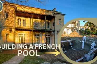 Building a French Pool - Concrete evidence its happening! - EP60