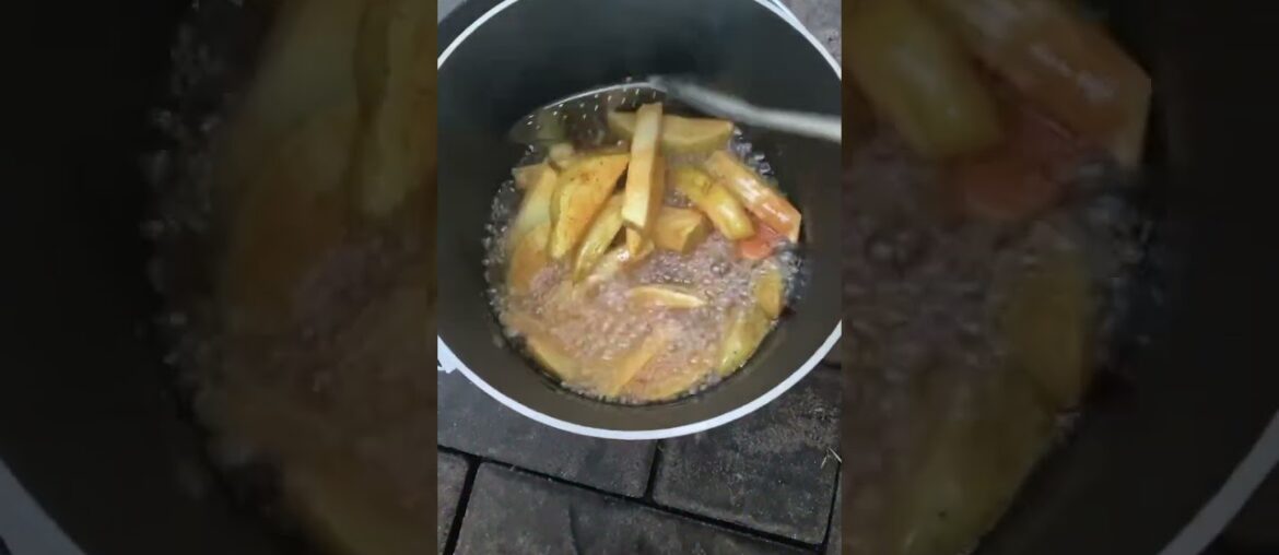 The Best Way To Make French Fries At Home (Restaurant-Quality) #shorts #short
