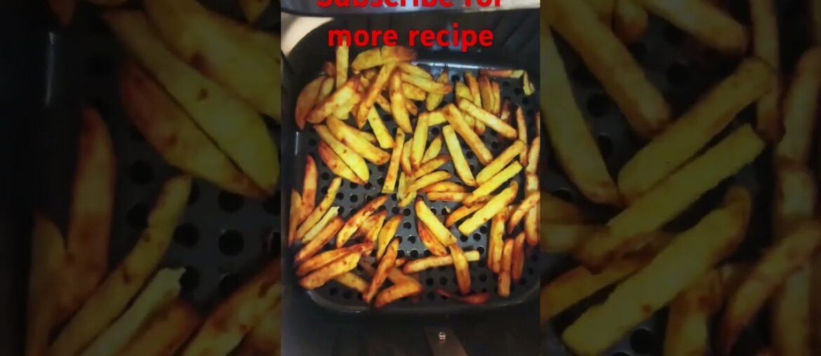French fry by air fryer best healthy food recipe #food #baltra