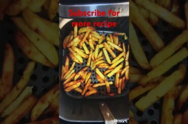 French fry by air fryer best healthy food recipe #food #baltra