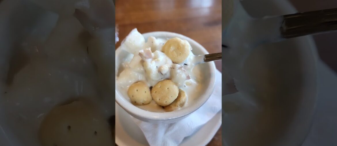 the biggest french fry ever #frenchfries #chowder #foodie #shorts