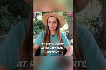 Why such tiny meals in French restaurants??