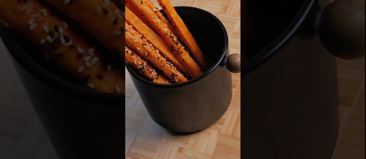Sweet potatoes make big French fries, fragrant and crispy #cooking #asmr #ytshorts #shorts