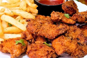 Ramadan special recipe crispy chicken with  french fries Make N Freeze Iftar 2025 chicken ki iftari