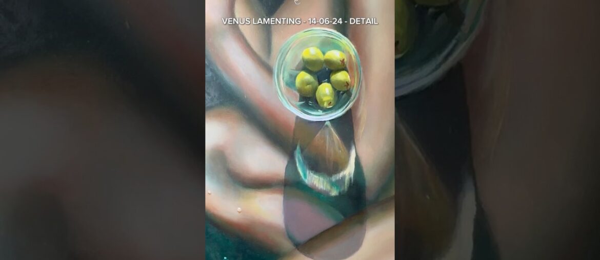 Venus Lamenting - 14-06-24 - Detail (Olives & Putin)
