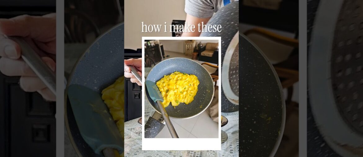 somewhere between a french omelette and scrambled eggs? Gordon ramsay would never ofc :(