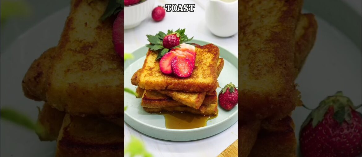 No Sugar French Toast | French Toast #recipe #food #shorts