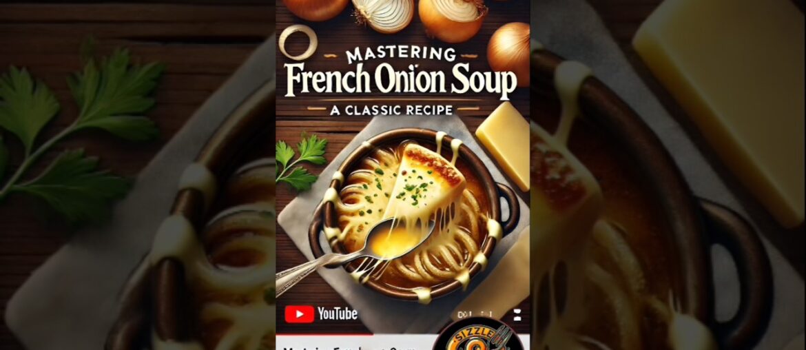 Mastering French Onion Soup: A Classic Recipe#appetizerideas #easycooking#recipe#trending#shortsfeed Mastering French Onion Soup: A Classic Recipe#appetizerideas #easycooking#recipe#trending#shortsfeed