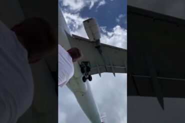 Where else can you relax on the beach, while planes fly right over your head?