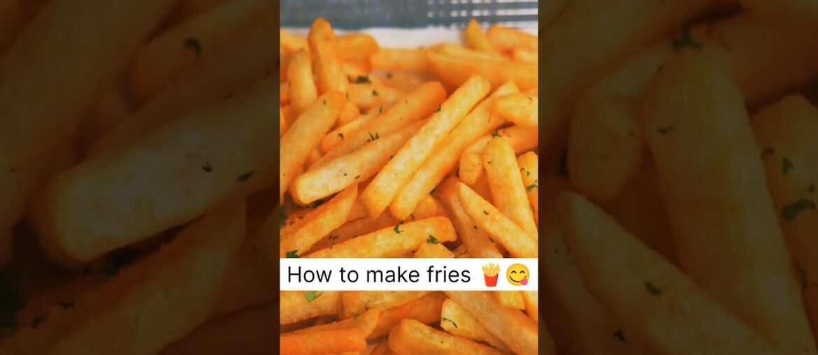 French fries recipe | how to make french fries #kitchentips98 #fries #frenchfries #shorts #trending