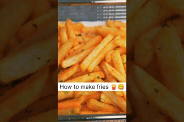 French fries recipe | how to make french fries #kitchentips98 #fries #frenchfries #shorts #trending