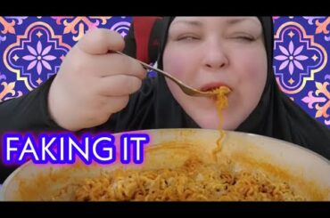 Foodie Beauty's FAKE Ramen Reaction