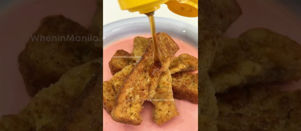 Quick & Easy French Toast Sticks: Perfect for Busy Mornings #asmr #recipe #bread #brunch #breakfast