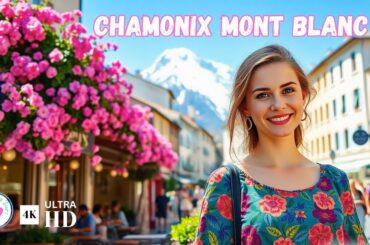 Chamonix Mont Blanc ASMR Walking Tour on this Incredible Travel